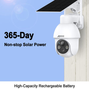 ANRAN Q3 Pro 2K Solar Battery Camera