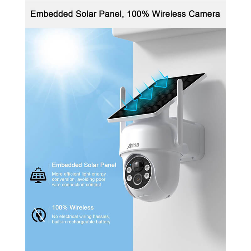 ANRAN Q4 Max 5MP Integrated Solar Camera