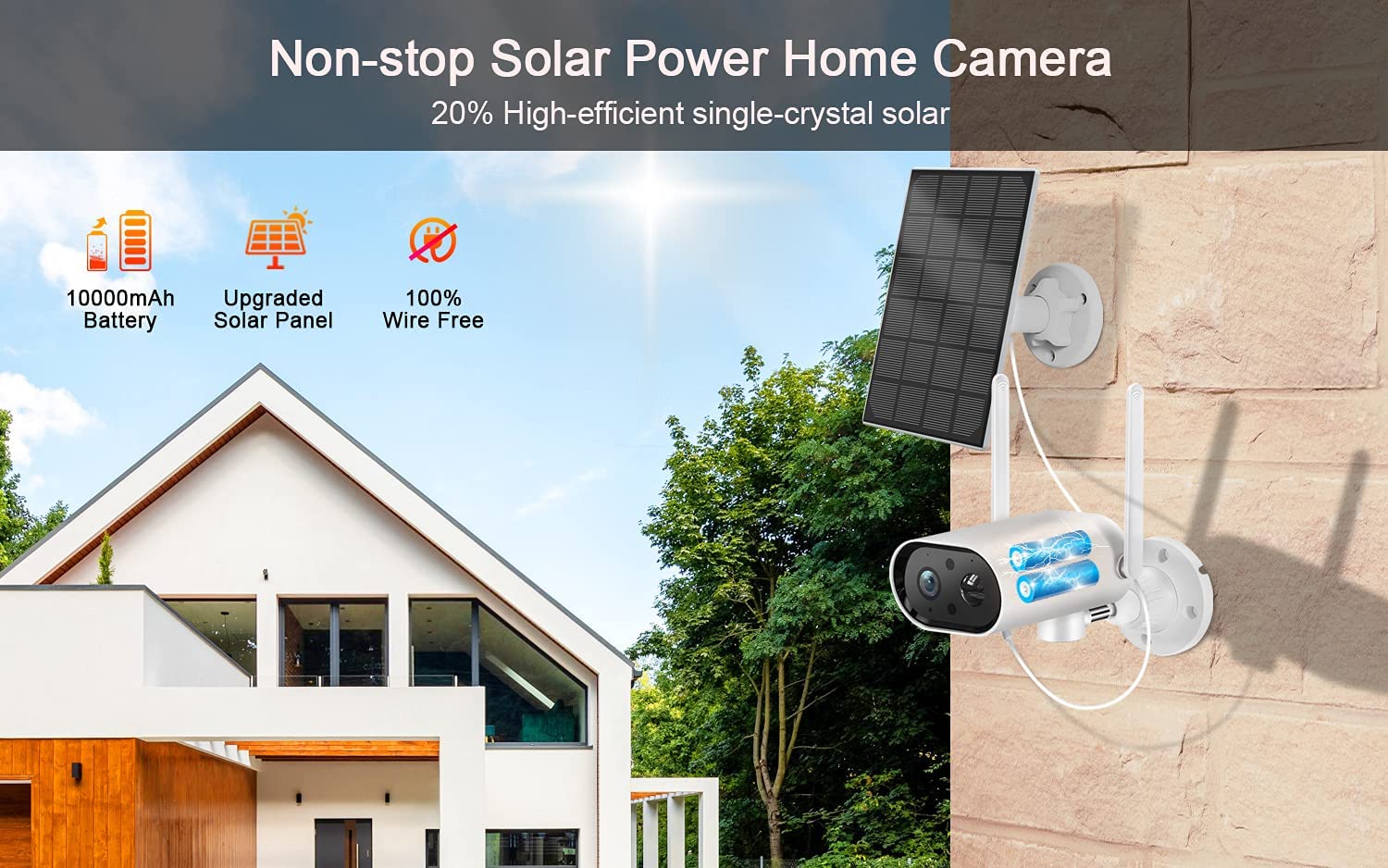 ANRAN S2 Pro 2K Solar Battery Camera