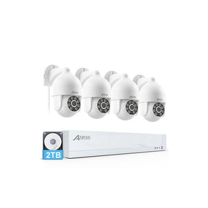 ANRAN 3K 5MP POE Security Camera System