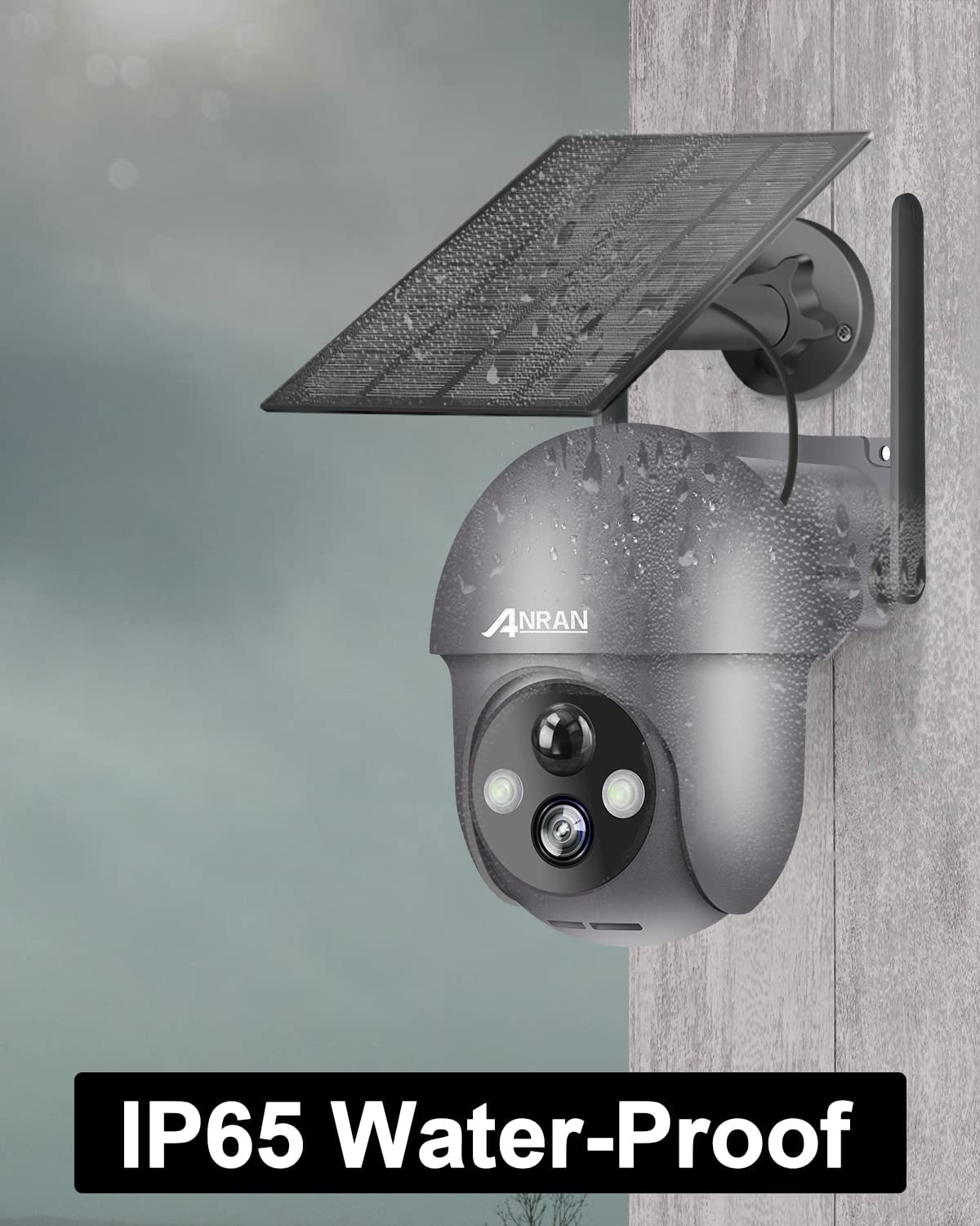 ANRAN Q1 Pro 2K Solar Battery Camera