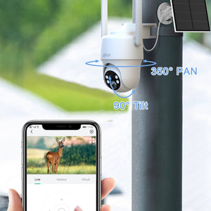 ANRAN G1 2K 3G/4G LTE Solar Battery Security Camera